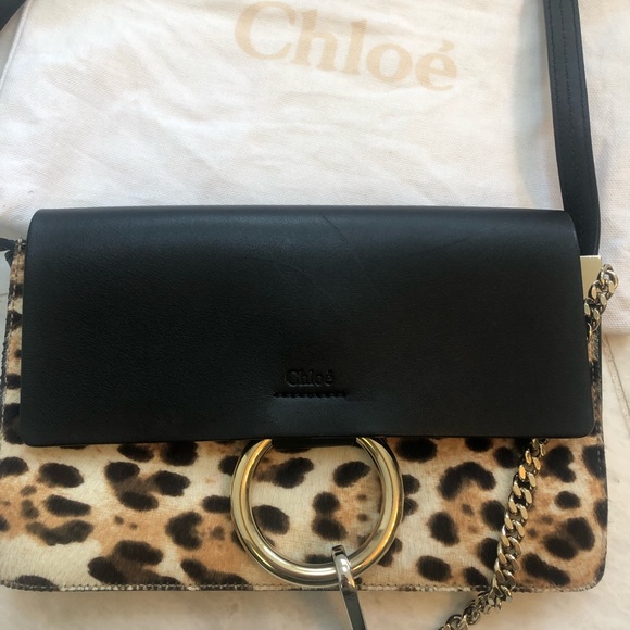 Chloe Faye crossbody leopard bag - Picture 6 of 10